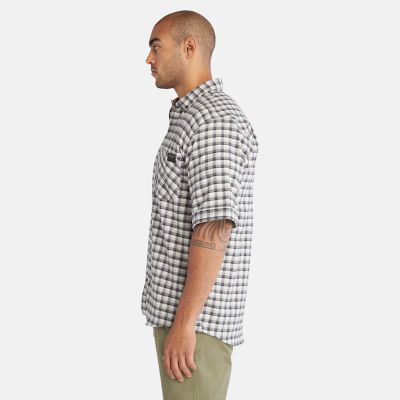 Men's Timberland PRO® Woodfort Lightweight Flannel Flex Shirt