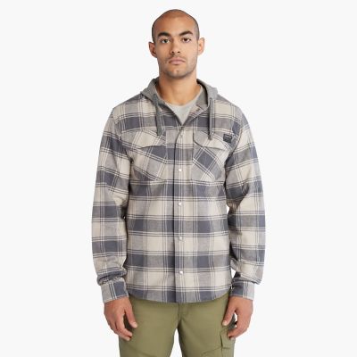 Men's Timberland PRO® Woodfort Midweight Flannel Sweatshirt