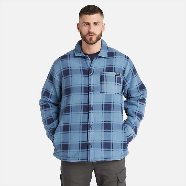 Men's Timberland PRO® Gritman Check Heavyweight Fleece Shirt