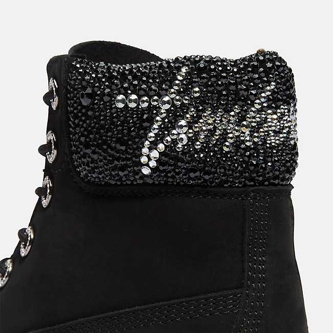 Women's Jimmy Choo x Timberland® 6-Inch Crystal-Collar Boot