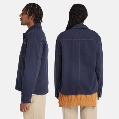 Cotton/Hemp Denim Chore Jacket