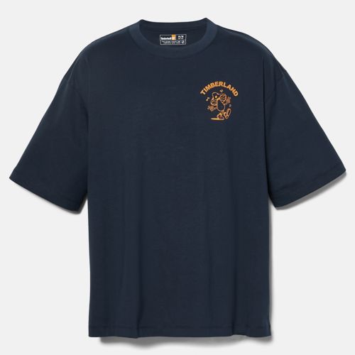 Short Sleeve Mushroom Graphic T-Shirt-