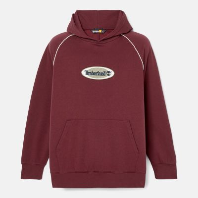 Men's Oval-Logo Patch Hoodie