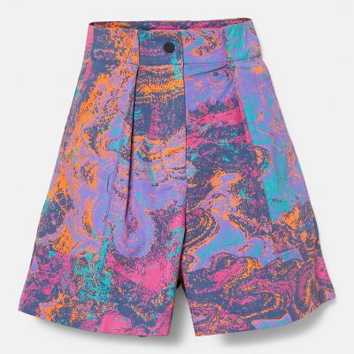 Women’s Psychedelic Printed Shorts