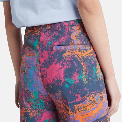 Women’s Psychedelic Printed Shorts