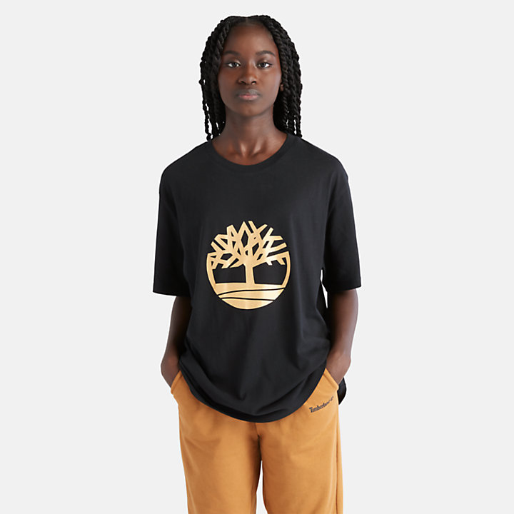 Women's Gold Logo T-Shirt-