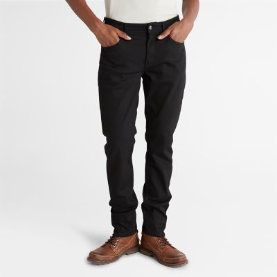 Men's Sargent Lake Slim Stretch Black Denim Jeans