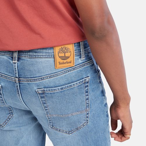 Men's Slim Fit Stretch Denim Pants-