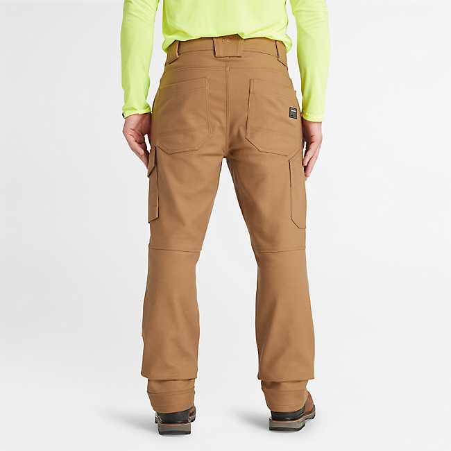 Pantalon tout usage Timberland PRO® Morphix en toile brossée avec panneaux avant double épaisseur pour hommes