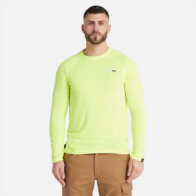 Men\'s Timberland PRO® Wicking | US Timberland Good T-Shirt Sport Long-Sleeve