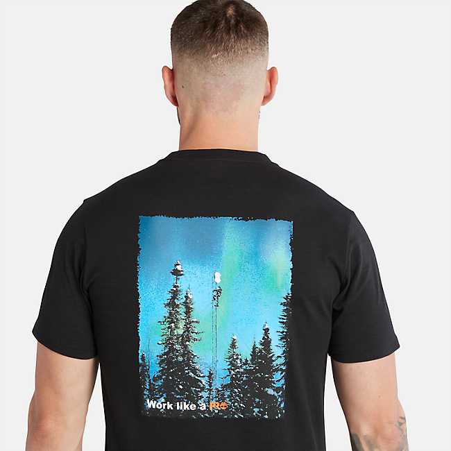 Men\'s Timberland PRO® | Timberland Graphic T-Shirt Lights Core US