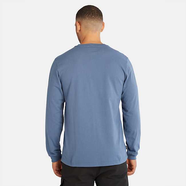 Men\'s Timberland PRO® Timberland | US Long-Sleeve Logo Core T-Shirt