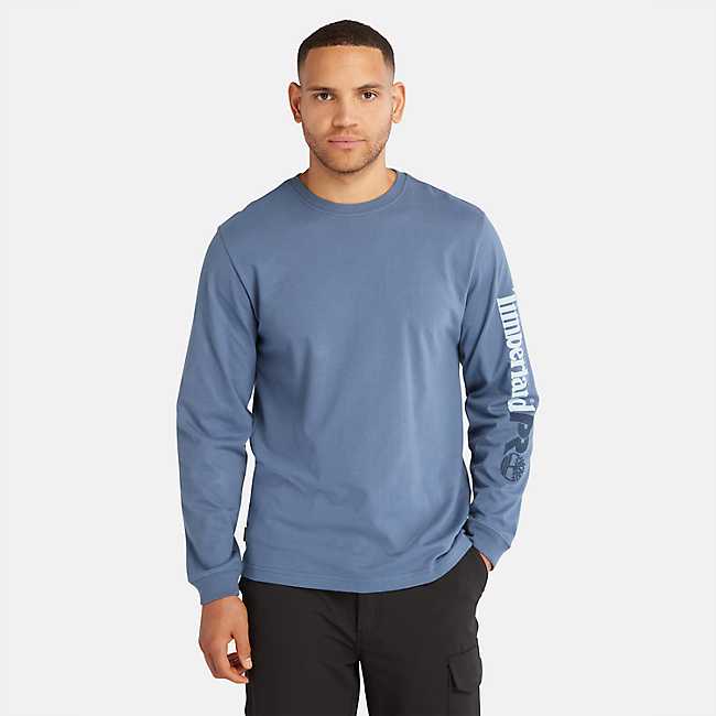 Men\'s Timberland PRO® Timberland Logo Long-Sleeve T-Shirt US Core 