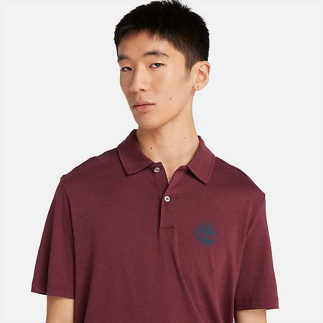 Timberland Men's Wicking Good Short Sleeve Polo
