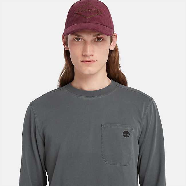 T-shirt à manches longues Merrymack avec poche pour hommes
