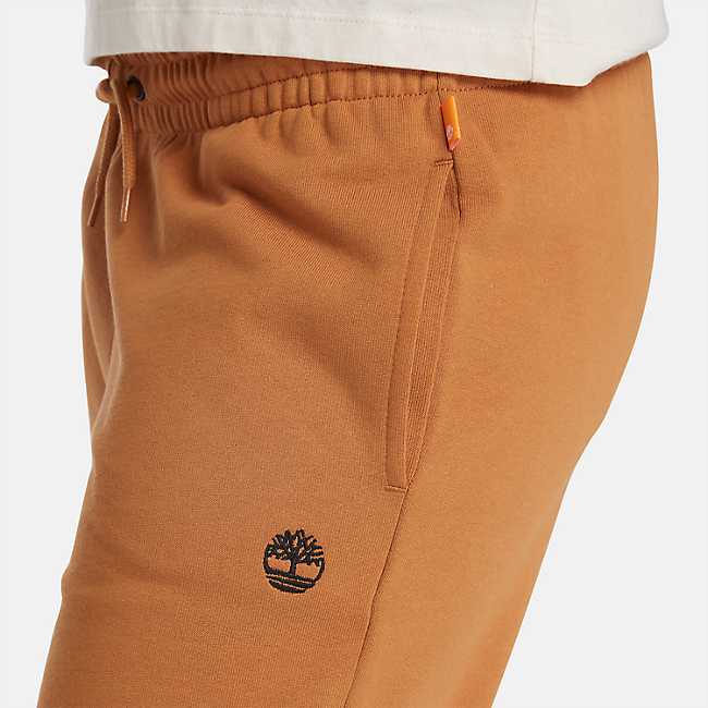 Pantalon en molleton avec logo arbre brodé pour femmes