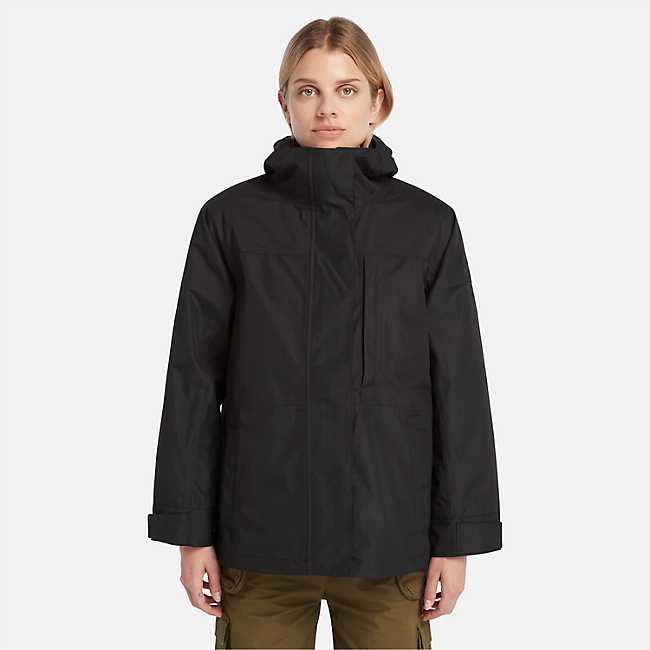 Unlock Wilderness' choice in the Timberland Vs North Face comparison, the Benton 3-In-1 Waterproof Jacket by Timberland