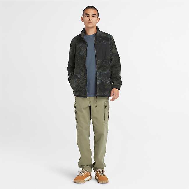 Men's Mountain Camo Full-Zip Fleece Jacket