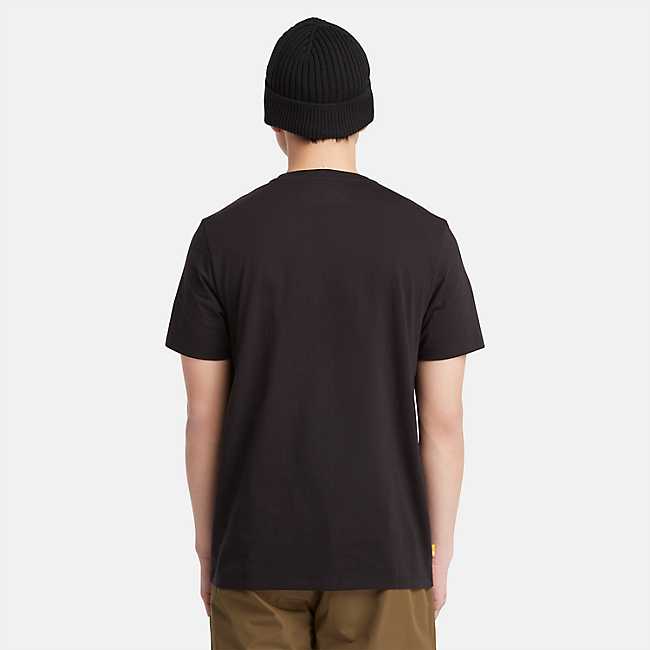 Men's Short Sleeve Seasonal Camo Linear Logo T-Shirt
