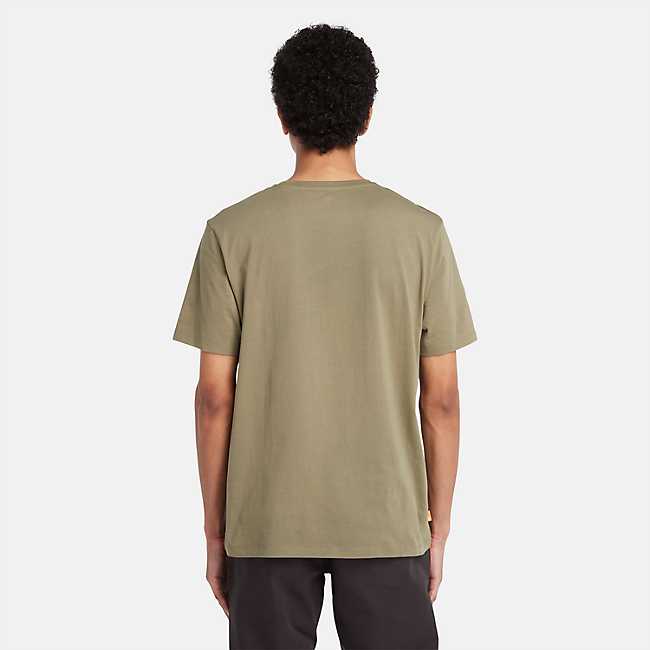 Men's Short Sleeve Seasonal Camo Linear Logo T-Shirt