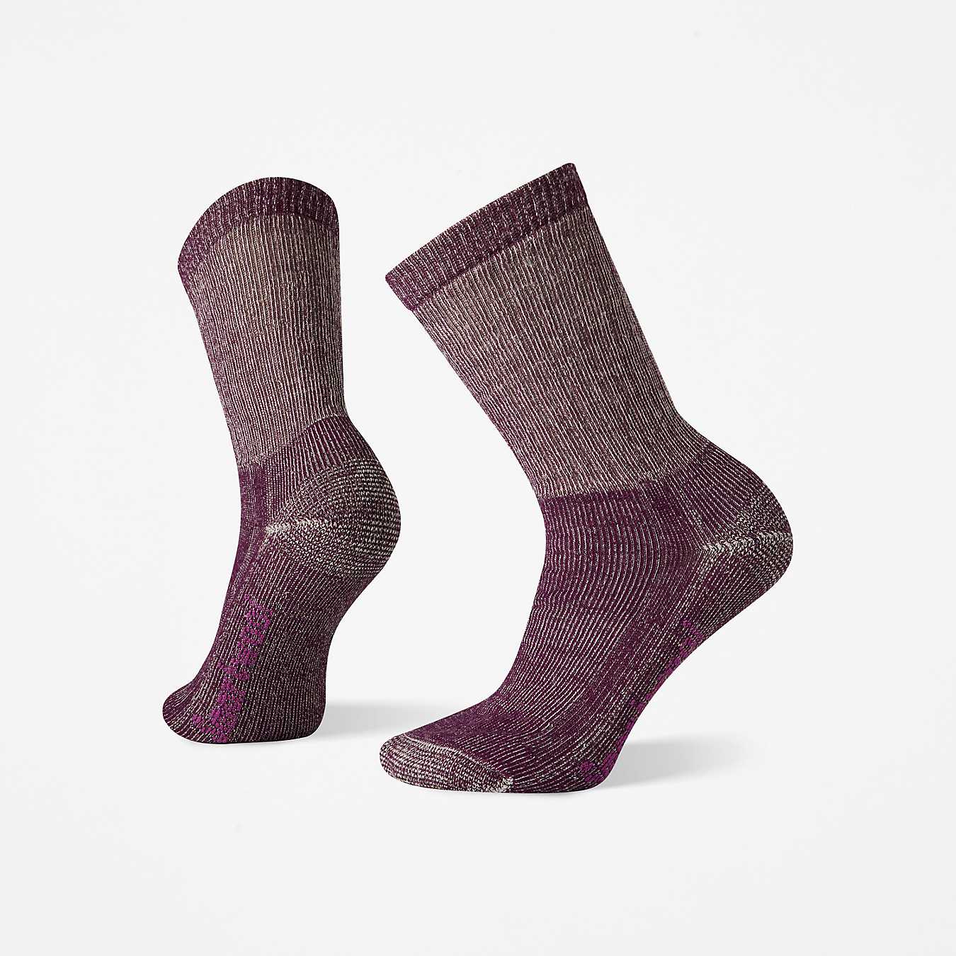 WindRiver Women's Wool Blend Quad Comfort Hiking Crew Socks