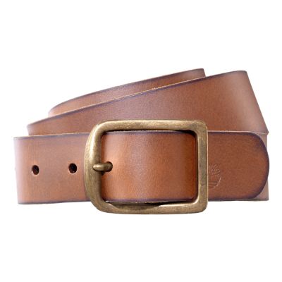 timberland leather belt