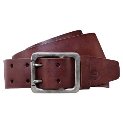 Men's Double-Prong Buffalo Leather Belt | Timberland US Store