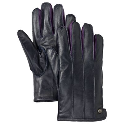 Mile Beach Fleece-Lined Leather Gloves 