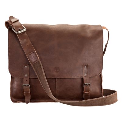 Maeslin Leather Messenger Bag 