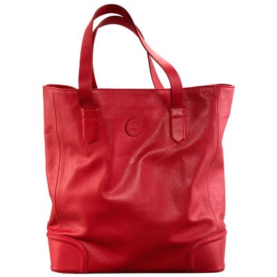 Pembroke Vertical Leather Shopper Bag 