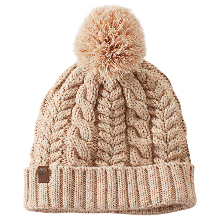 Women's Cable-Knit Pom Hat | Timberland US Store