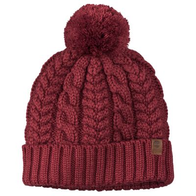 Women's Cable-Knit Pom Hat | Timberland 